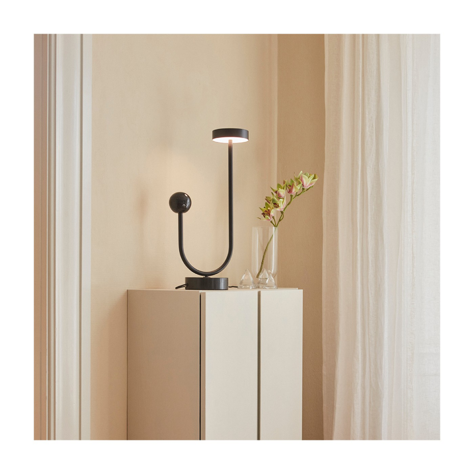 Lampe de table en marbre Grasil