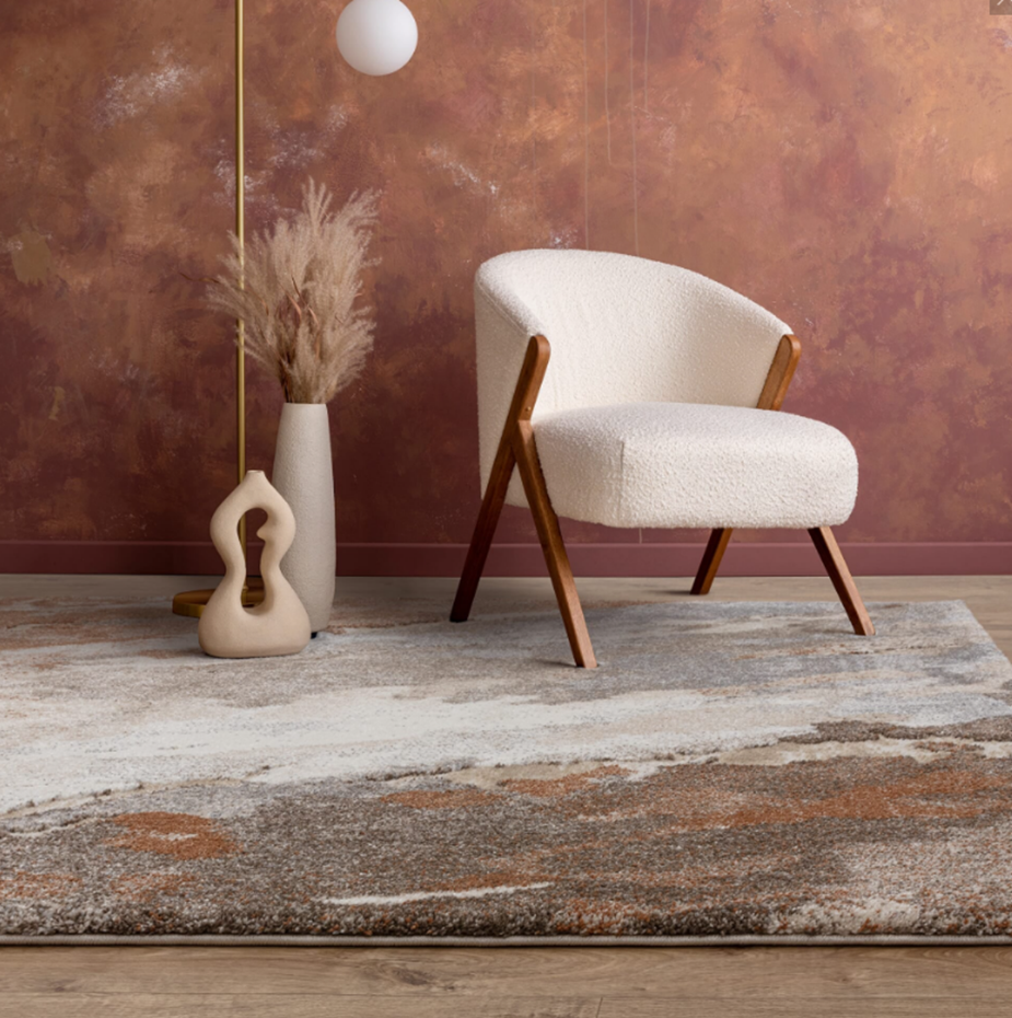 Tapis salon et chambre tissé plat FOG