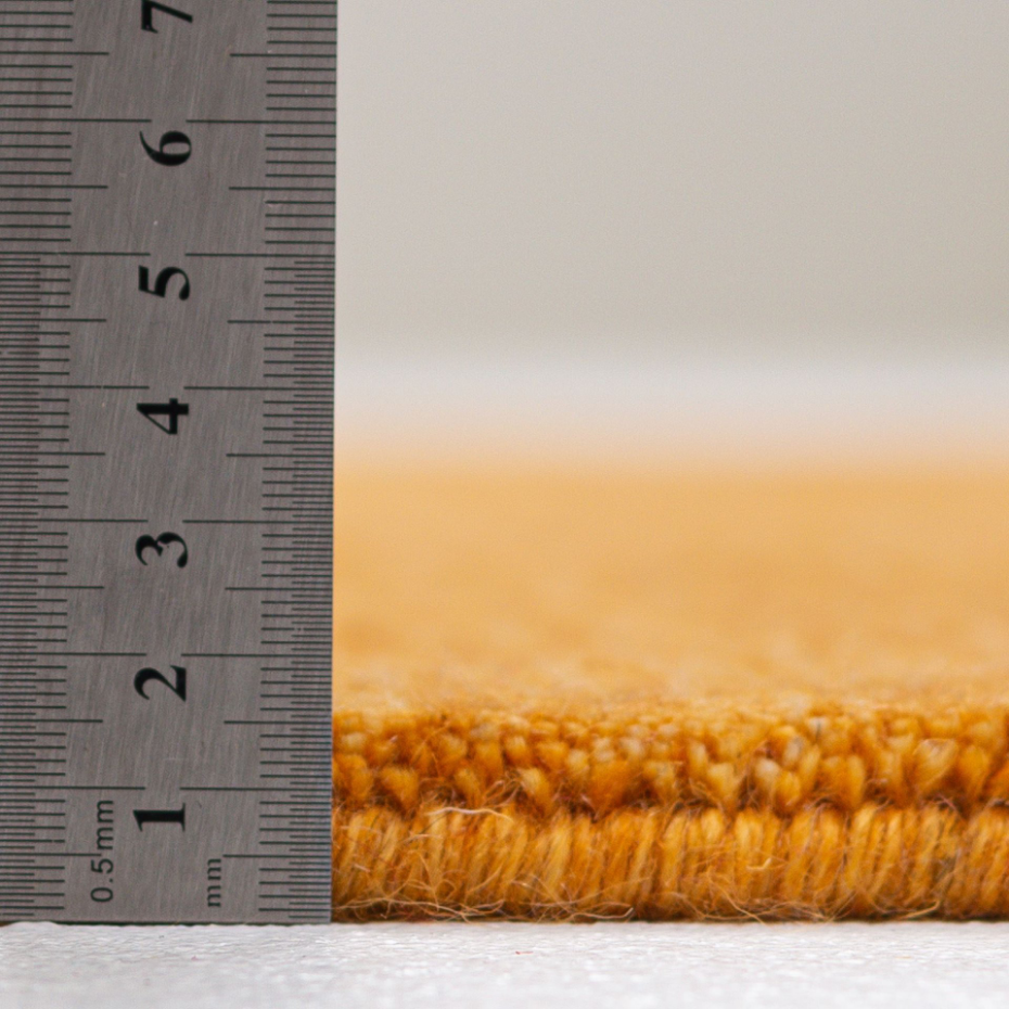 Tapis UNI en laine vierge tissé à la main agréable au toucher