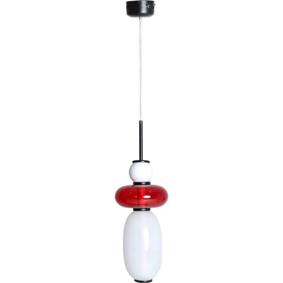 Suspension en cristal et fer  et  design