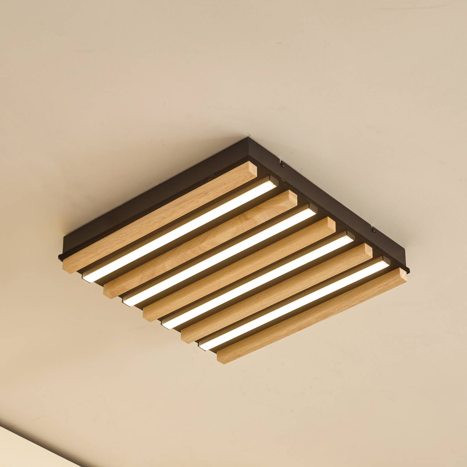 Plafonnier en bois moderneLED, Firka