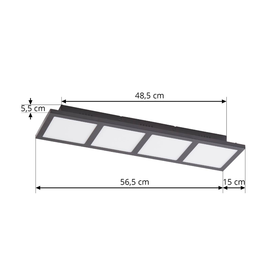 Plafonnier  moderneLED, Raymie