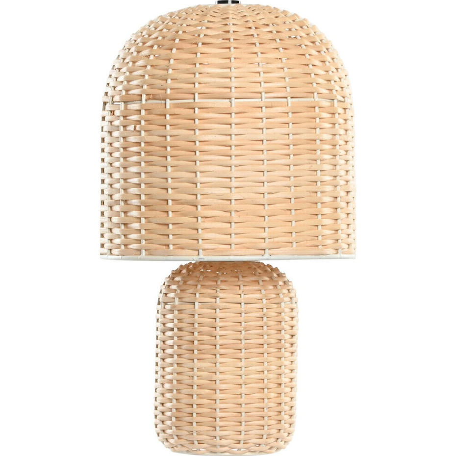 Lampe de table en rotin rond Tropical