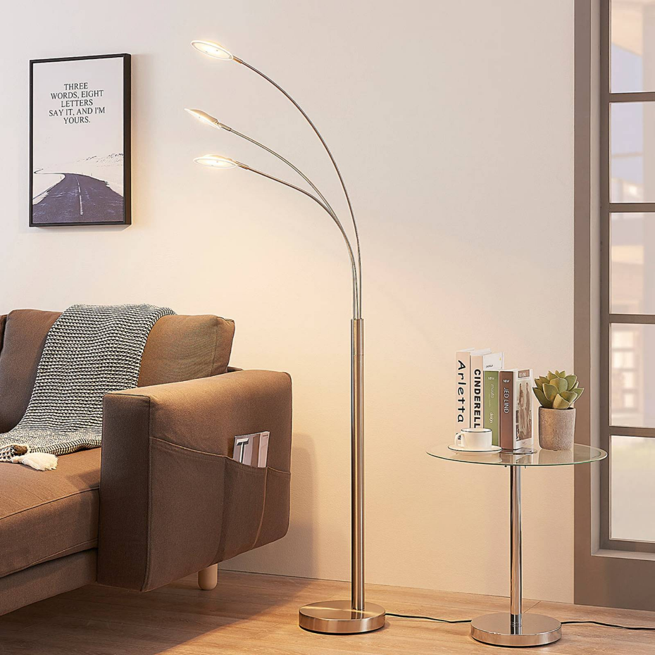 Lampadaire en métal moderneLED, Anea