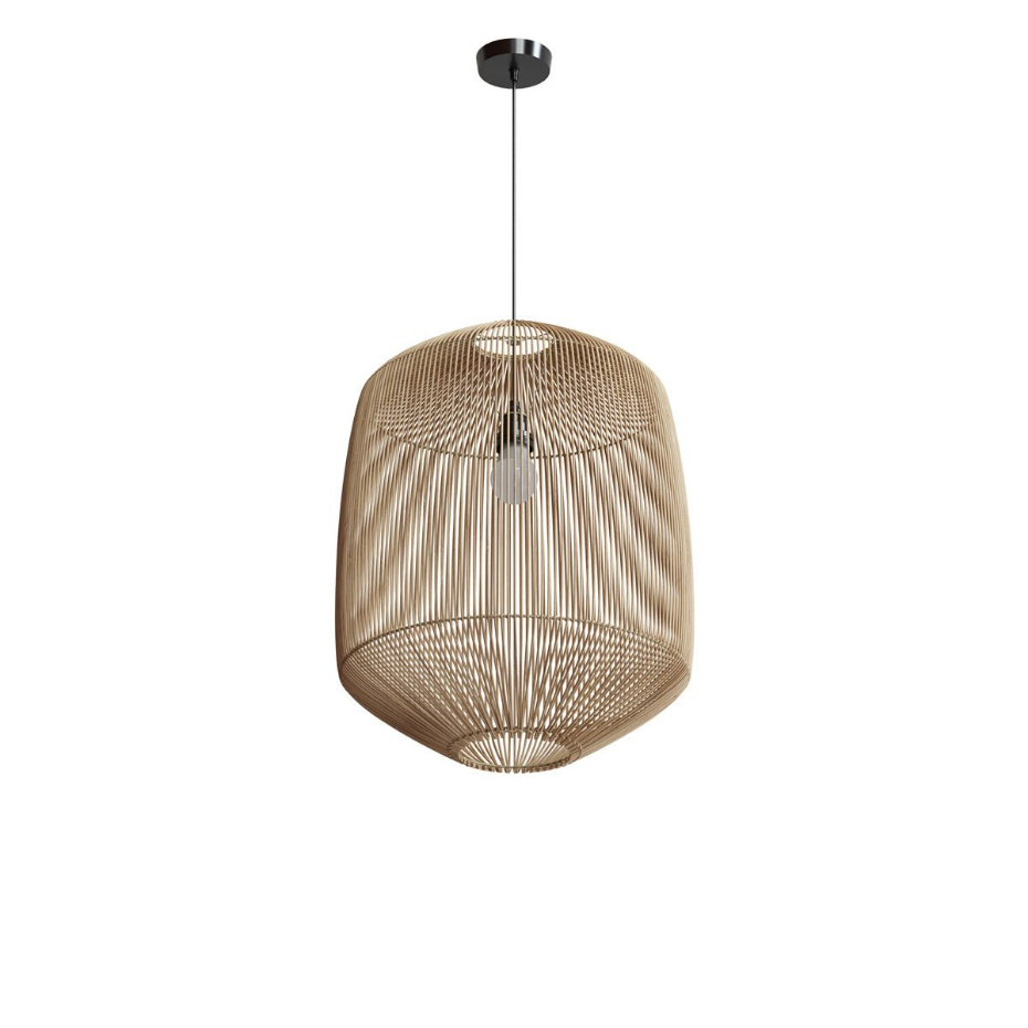 Abat-jour pour suspension en rotin D40 cm - HAJAR