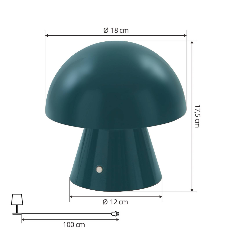 Lampe à poser en métal jeunesLED, Nevijo