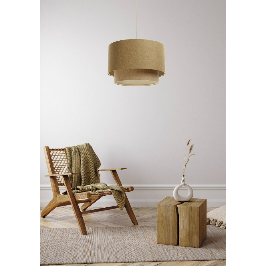 Suspension en tissu rond Boho Elegant