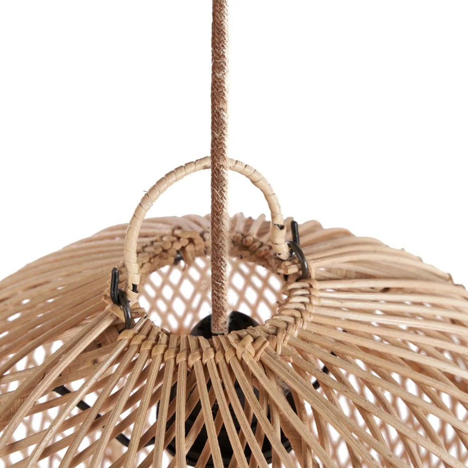 Suspension en rotin BUBBLE