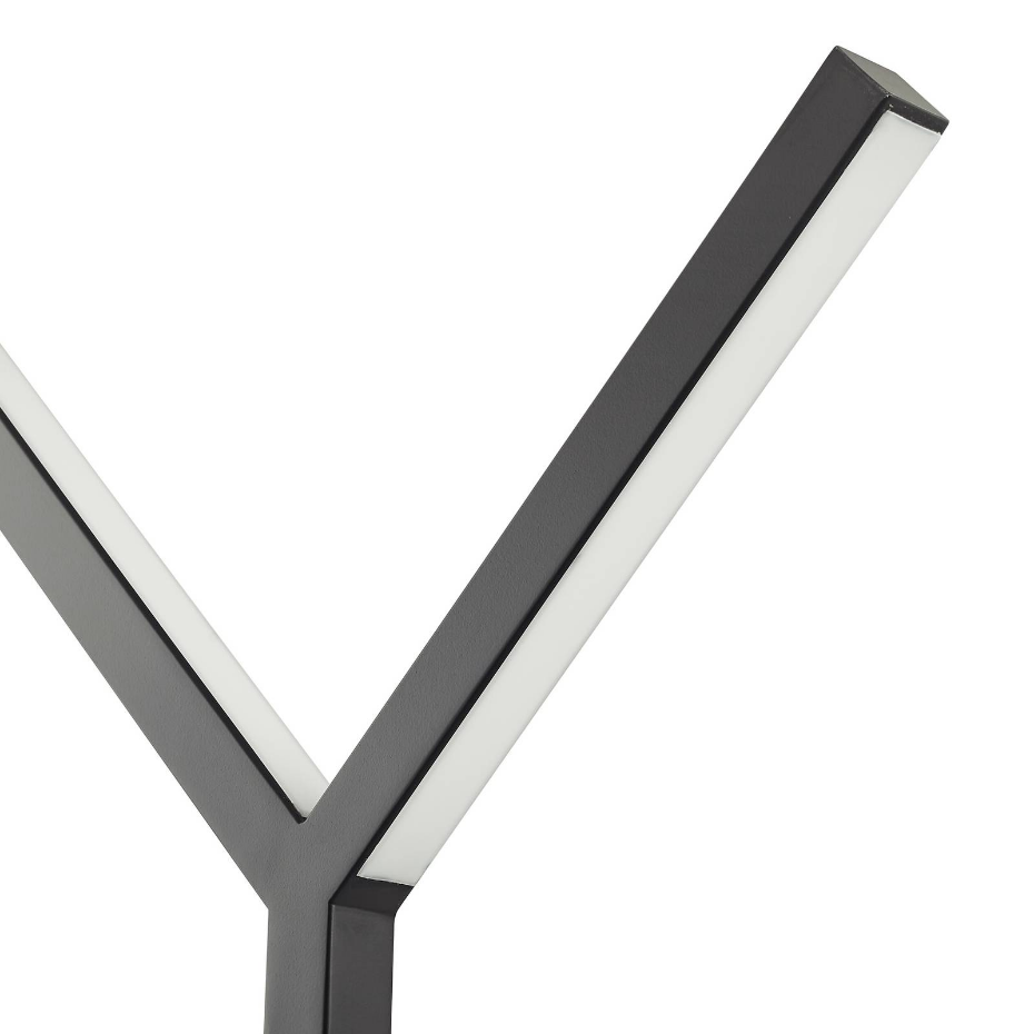 Lampadaire en métal moderneLED, Ilian