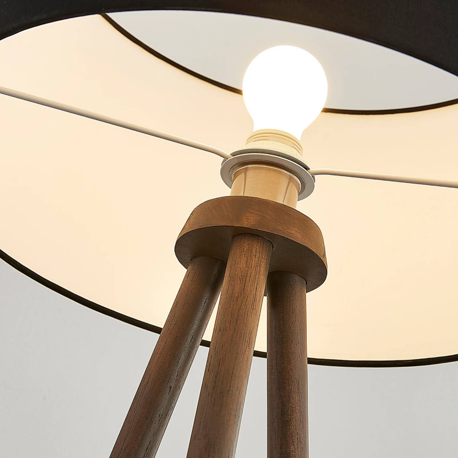 Lampadaire en bois scandinave, Majken