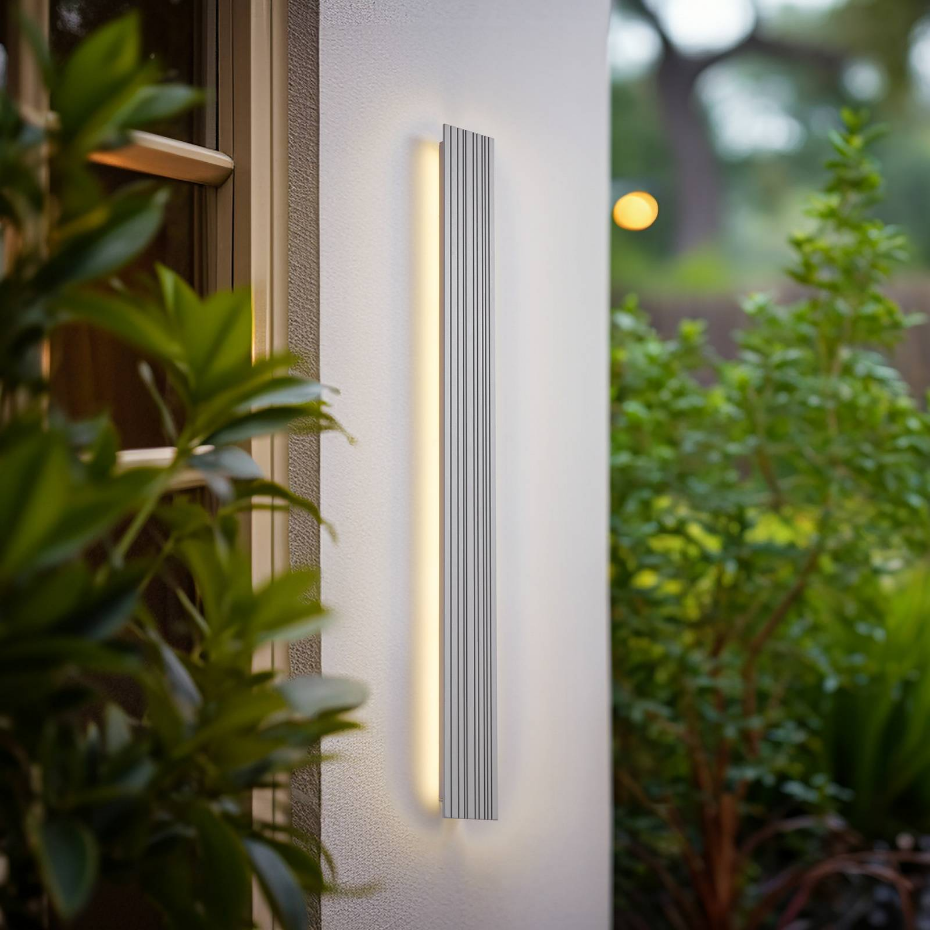 Applique extérieure en aluminium moderneLED