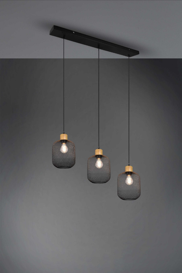 Suspension en métal bohème, D.18 , LAMPE DE SOL CALIMERO