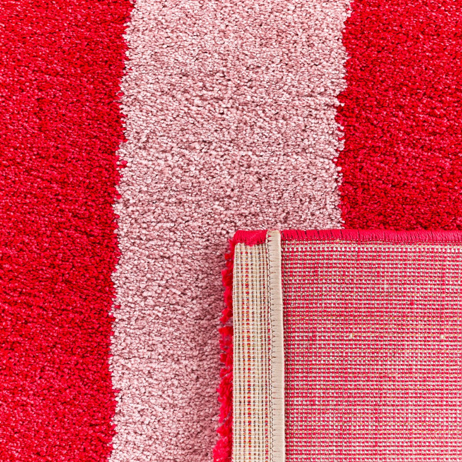 Tapis bicolore à rayures GROOVY
