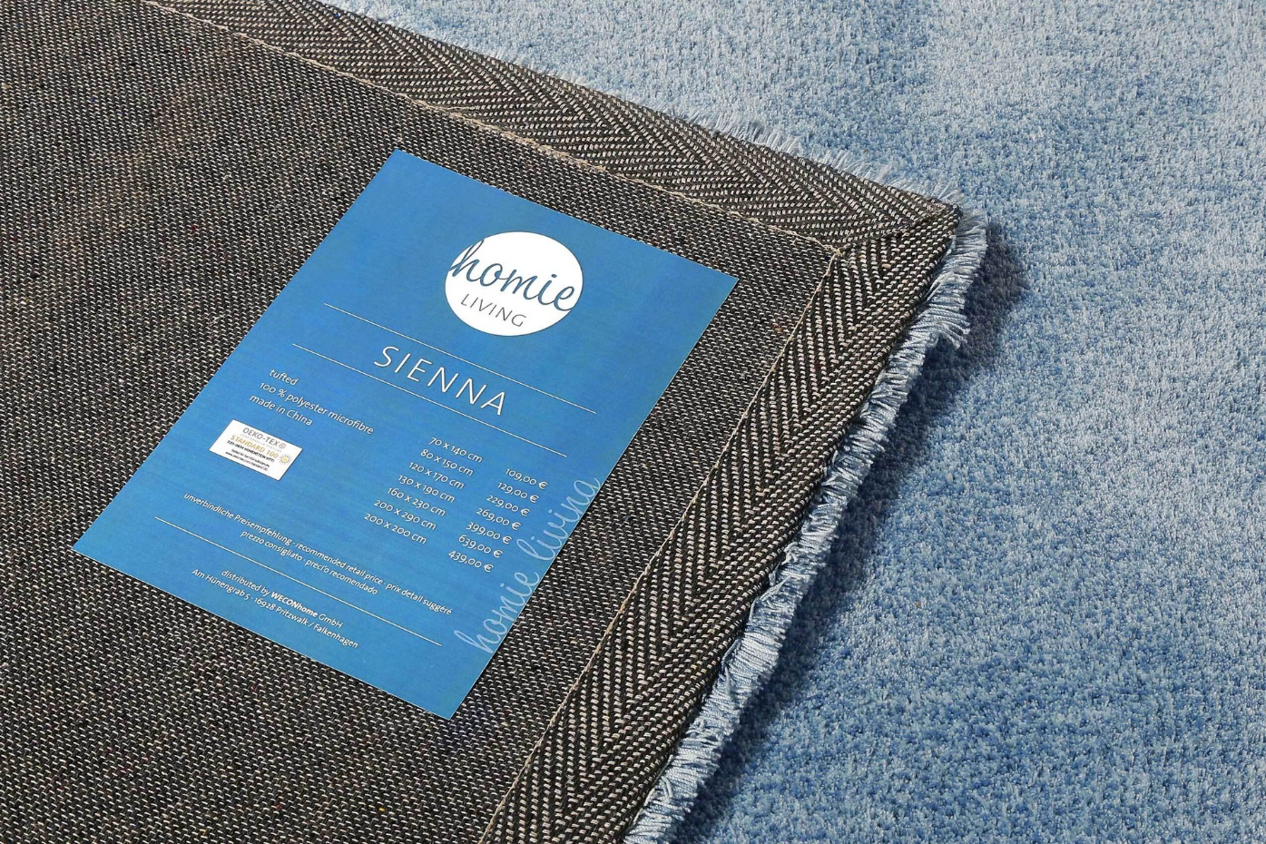 Tapis tufté en microfibre doux et dense ,  SIENNA
