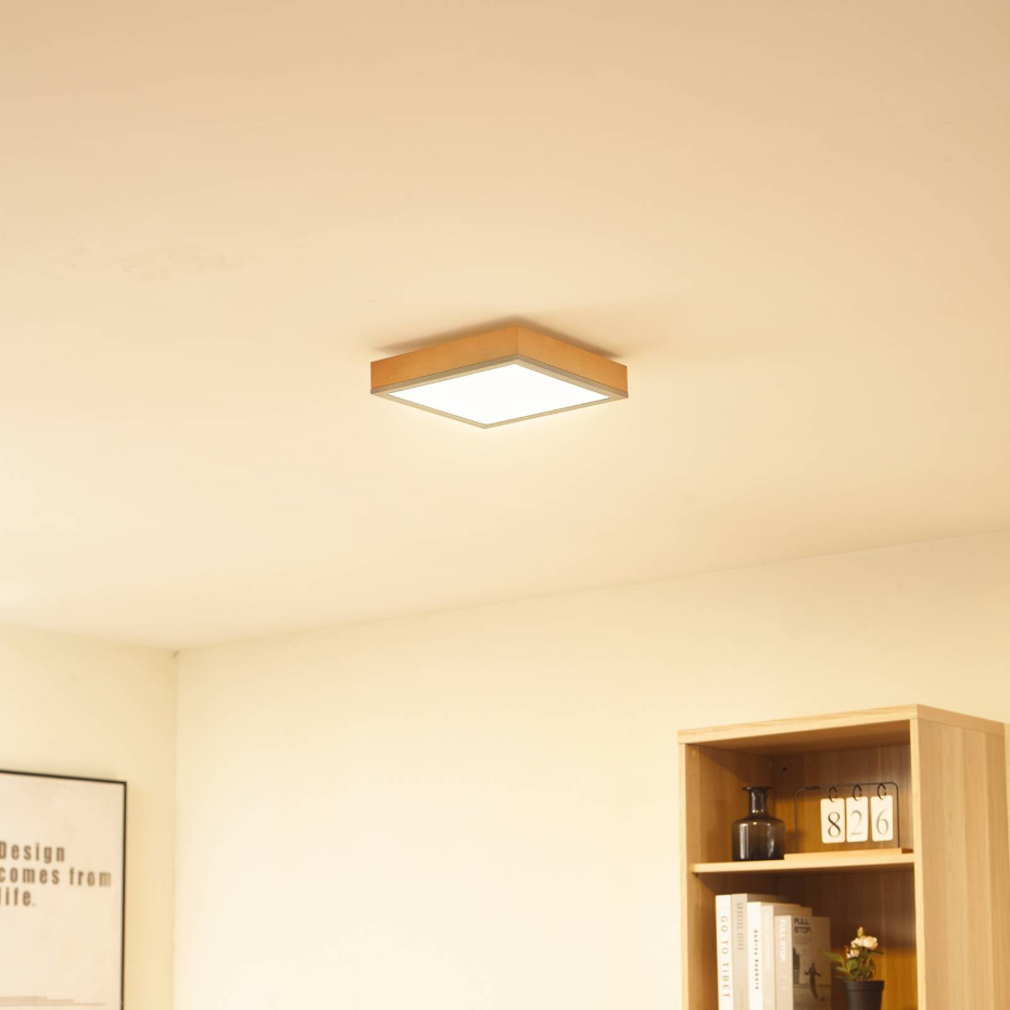 Plafonnier en bois moderneLED, Laviona