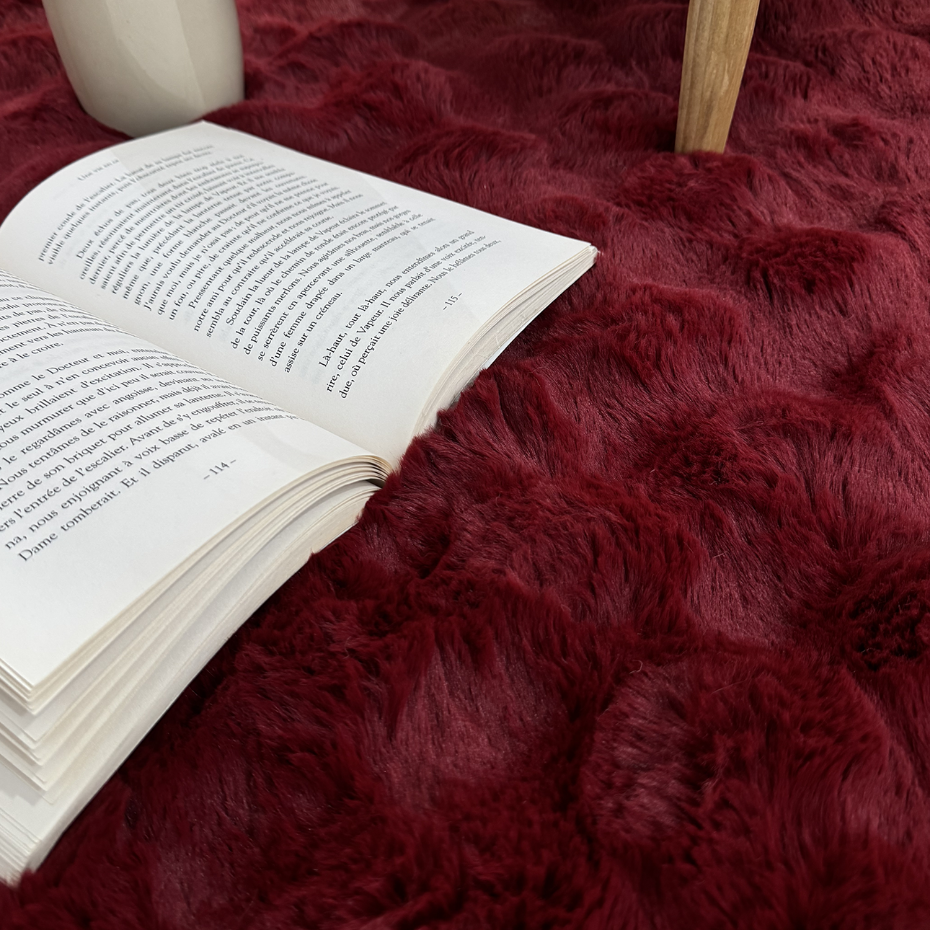 Tapis interieur doux lavable en machine BUBBLE