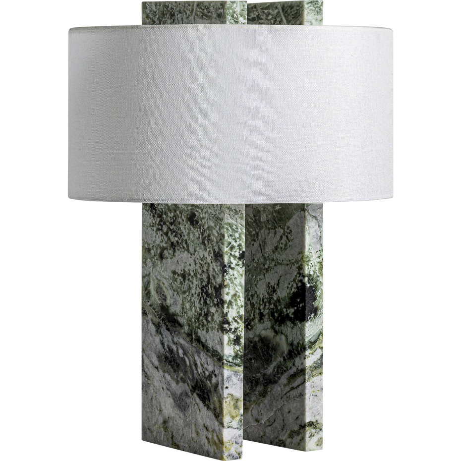Lampe art déco en marbre