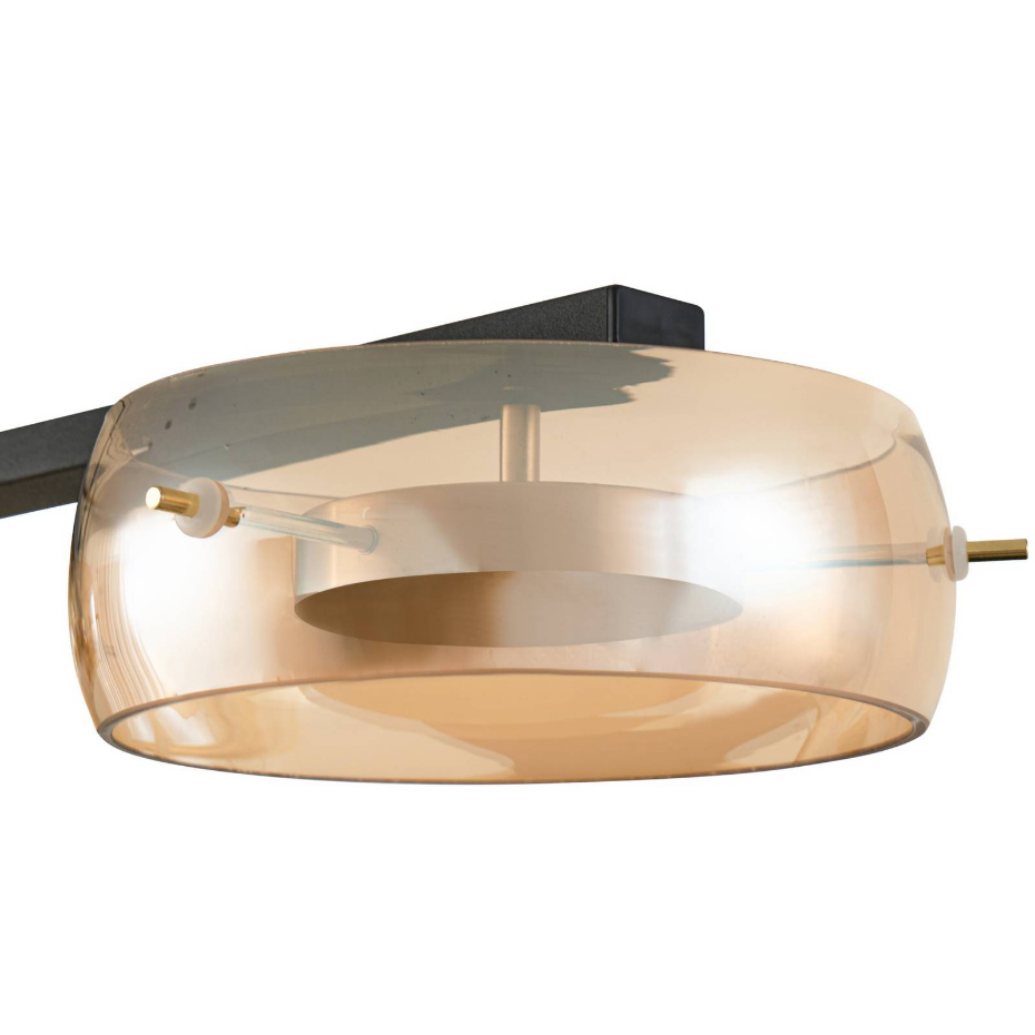 Suspension en verre moderneLED, Martis