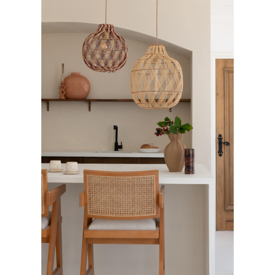 Lampe À Suspension Bambou MENDOZA