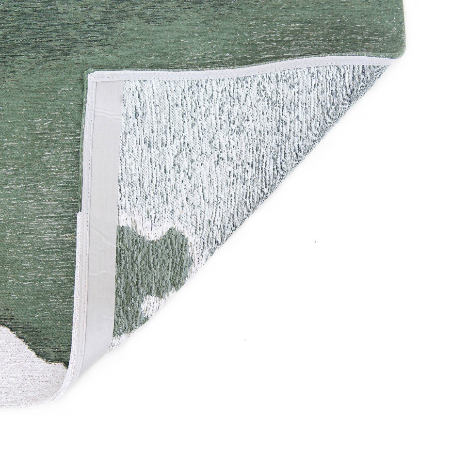 Tapis salon et chambre tissé plat GREEN MIRAGE
