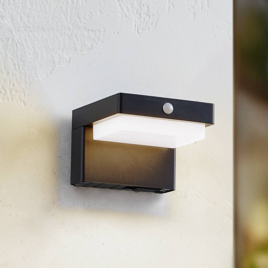 Lampe solaire extérieure en aluminiumLED