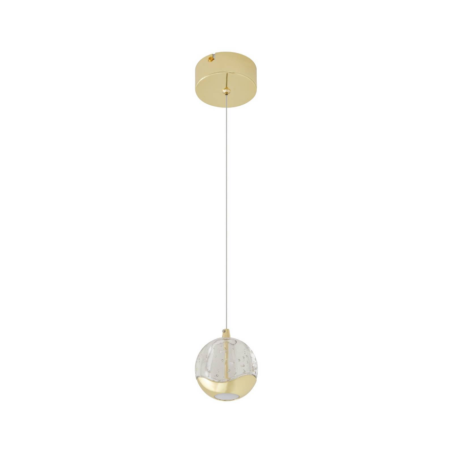 Suspension en verre moderneLED, Hayley