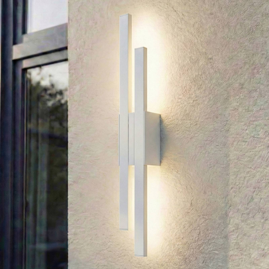 Applique extérieure en aluminium moderneLED