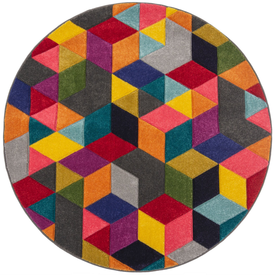Tapis rond DYNAMIC