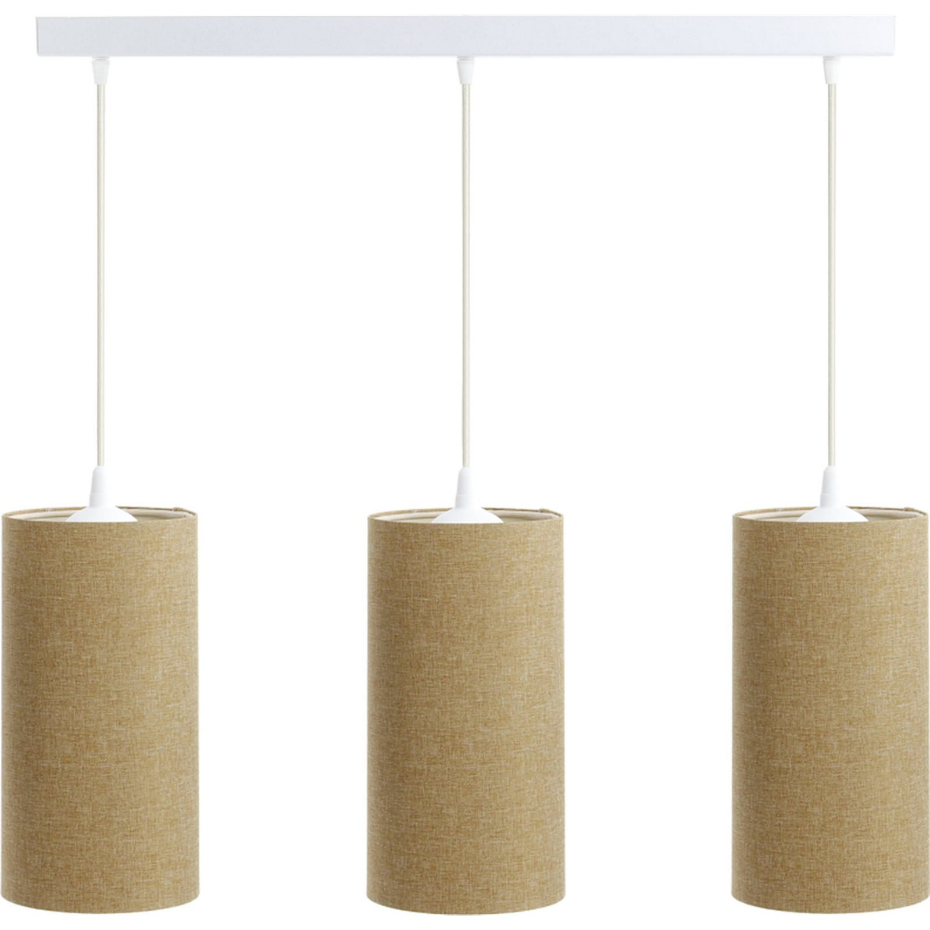 Suspension en tissu forme rectangulaire Boho Elegant