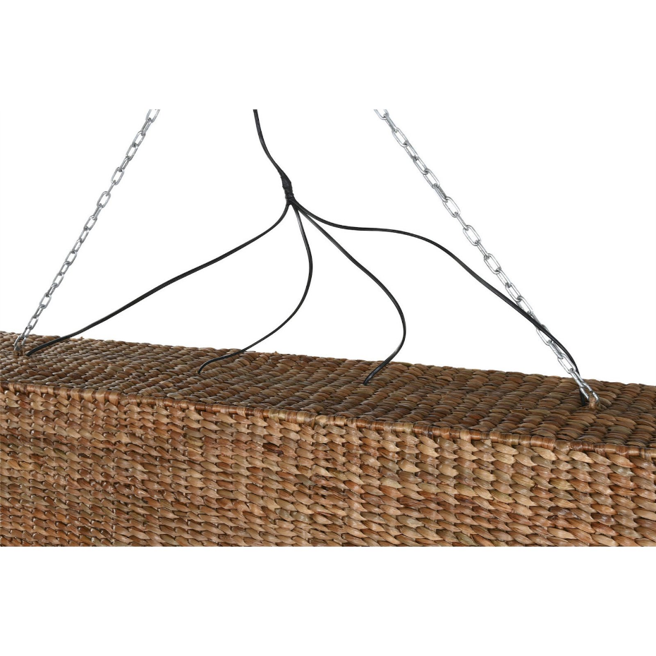 Suspension rectangulaire en fibre naturelle Item Home Lamps 2c 24