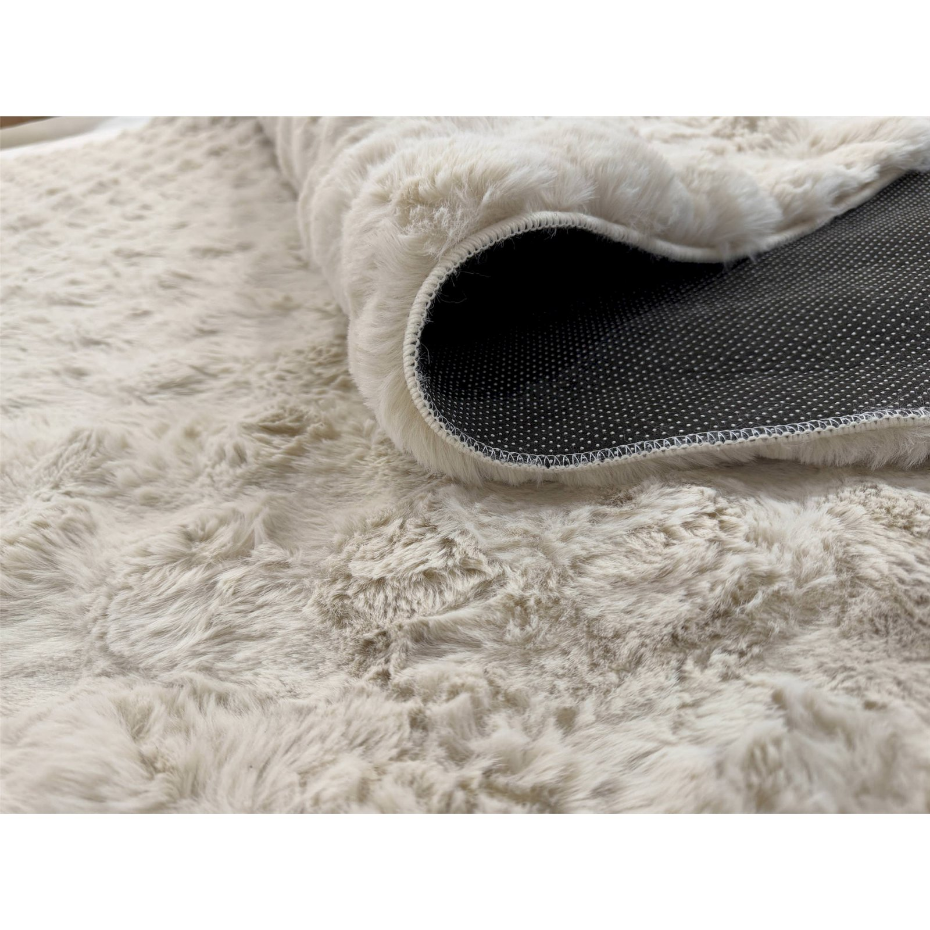 Tapis rectangulaire en polyester Bubble
