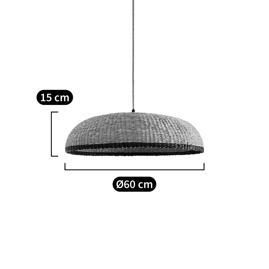 Suspension herbier Ø60 cm, Jutlo