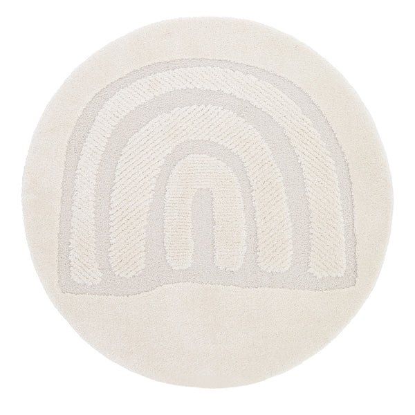 Tapis enfant arc en ciel ton sur ton RAINBOW DREAM