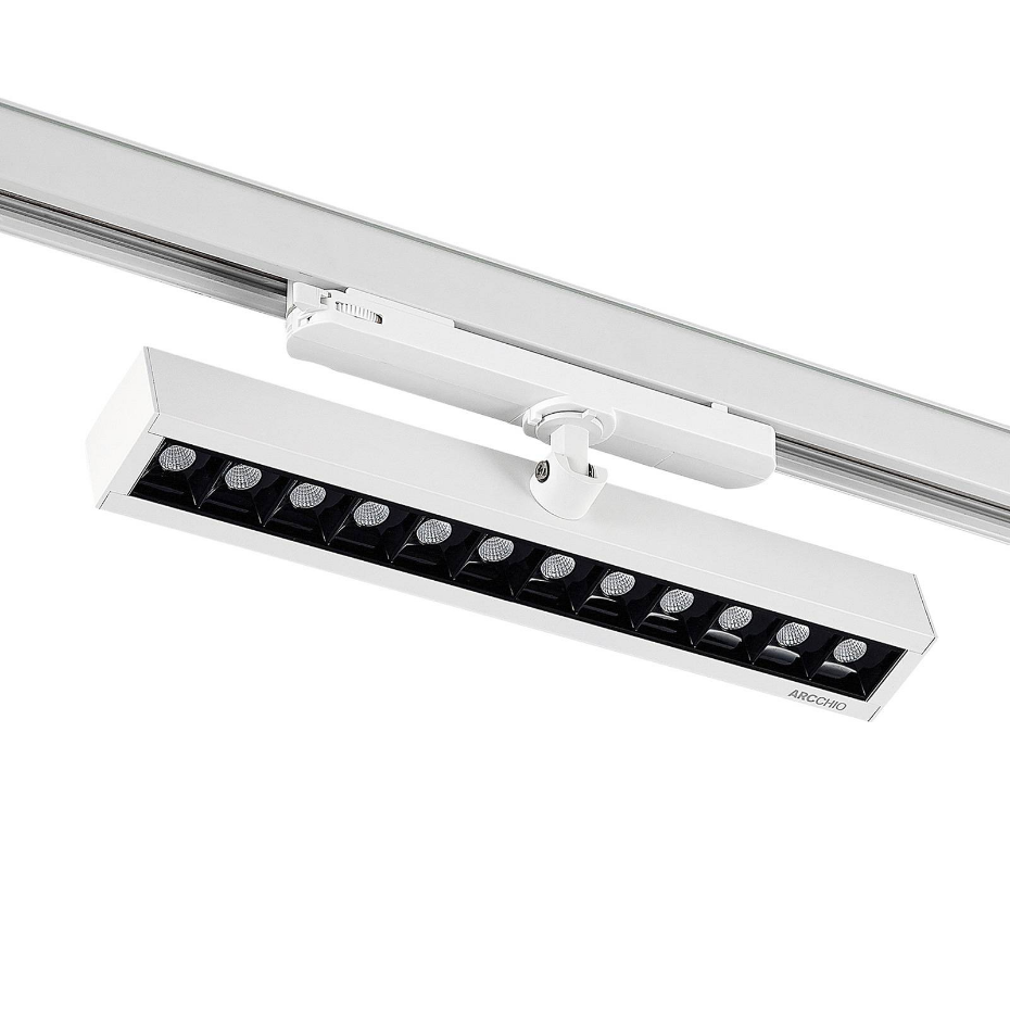 Projecteur pour rail électrique en aluminiumLED