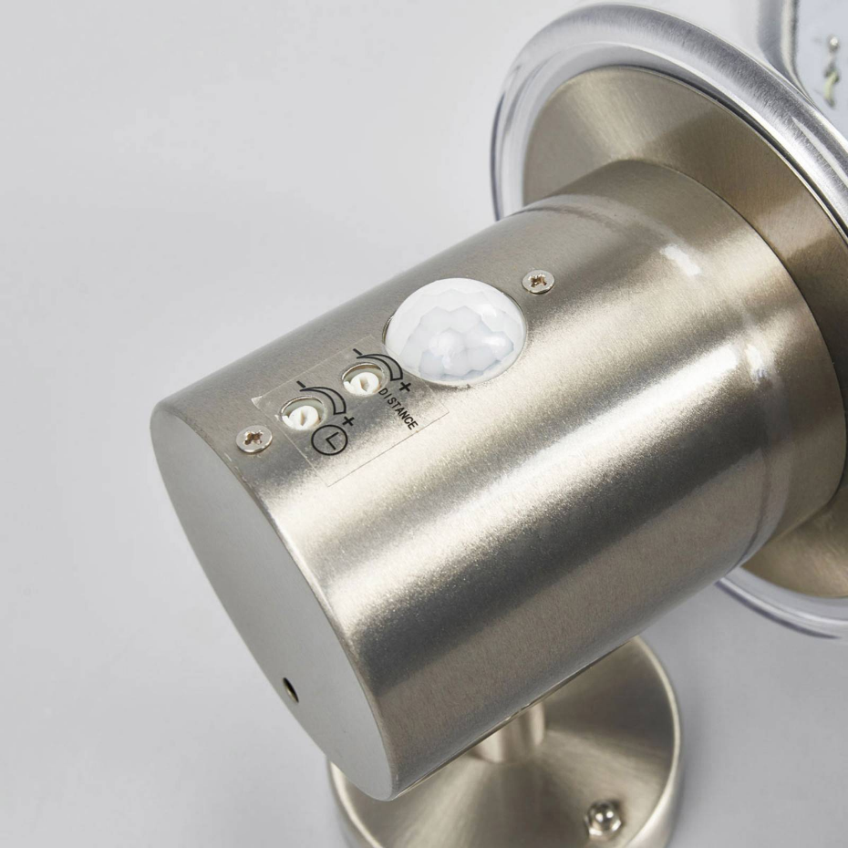 Applique extérieure en inox moderneLED