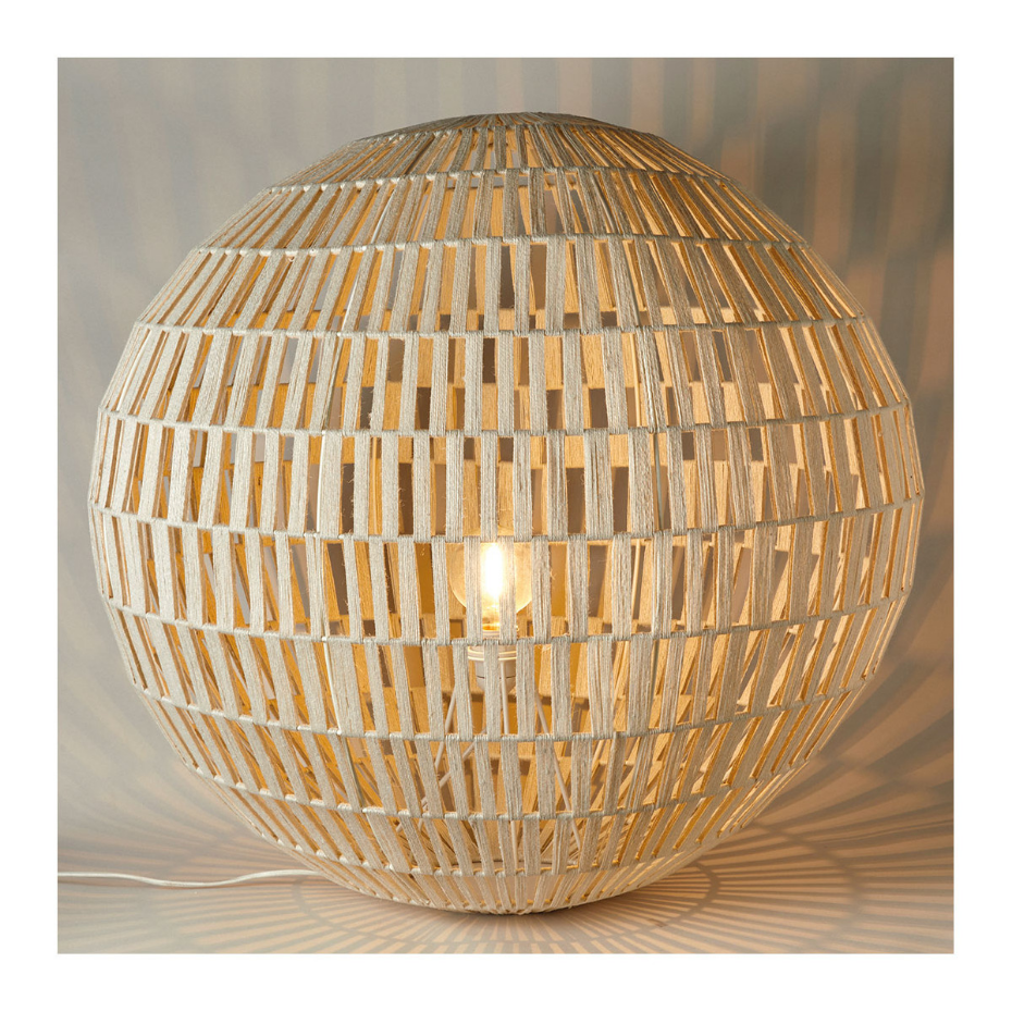 Lampe SPHERE en jute - Grand modèle