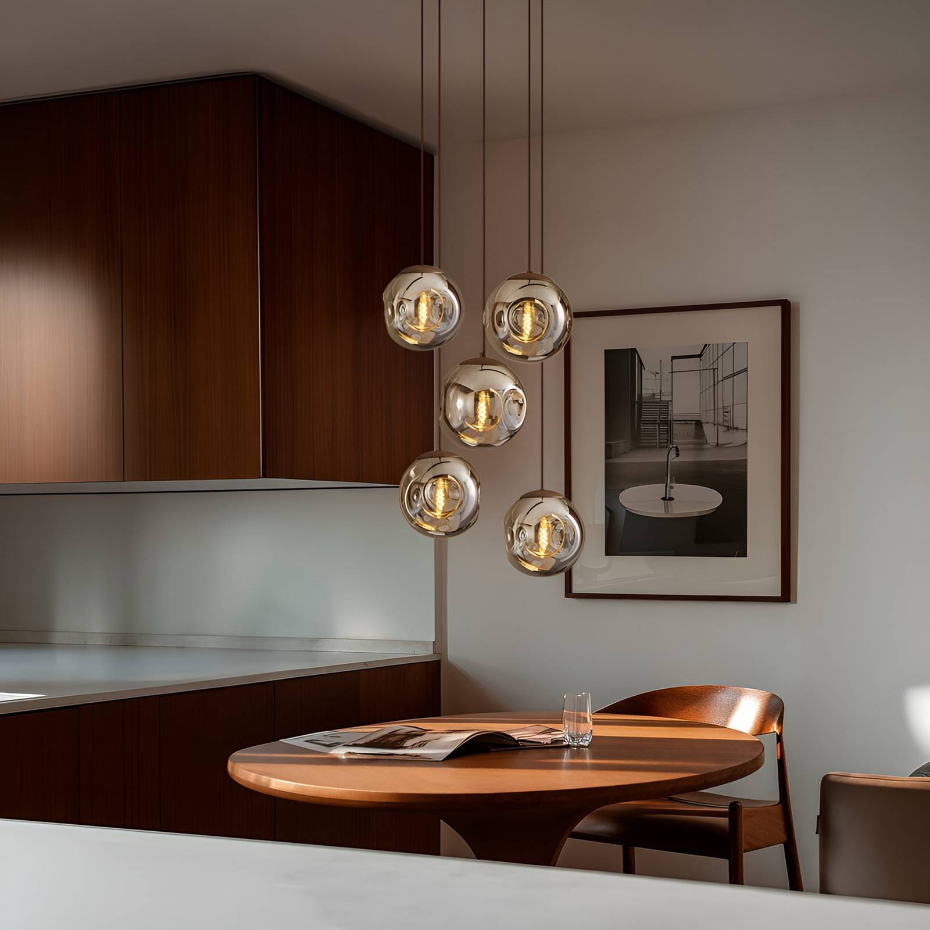 Suspension en verre design, Valentina