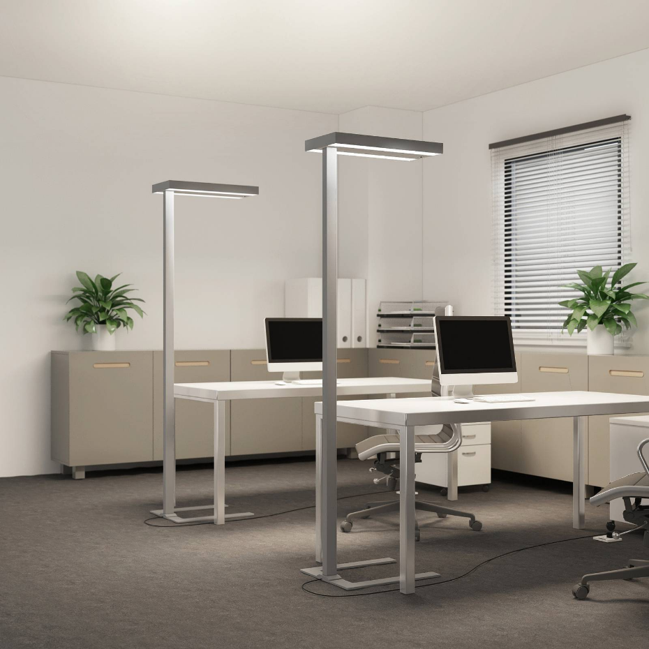 Lampadaires de bureau en aluminium moderneLED