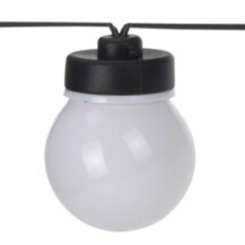 Guirlande lumineuse guinguette boules blanches
