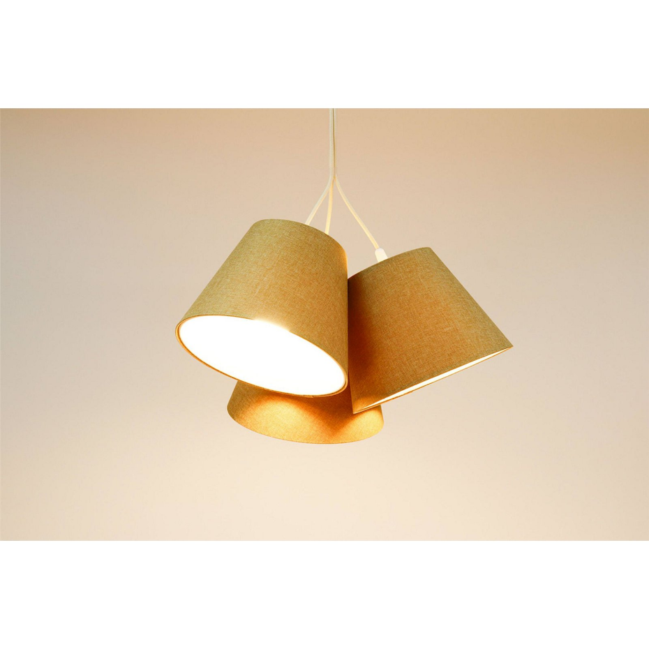 Suspension en tissu rond Boho Elegant