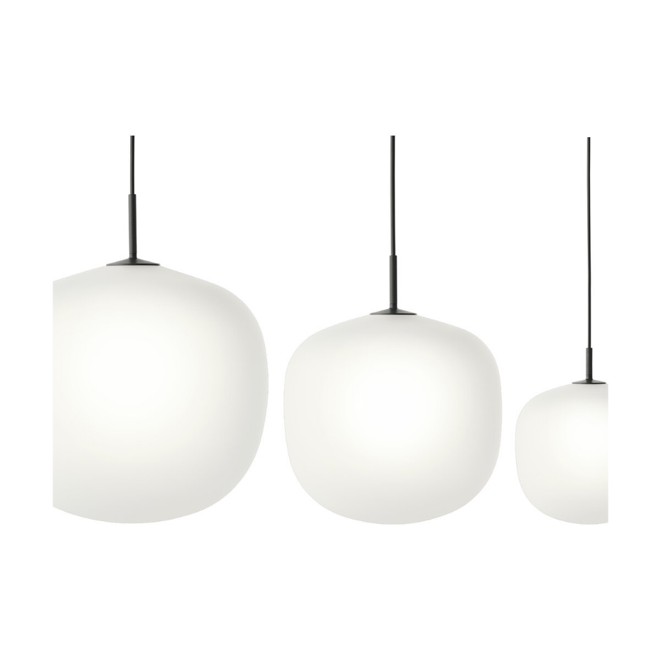 Suspension en verre 25 cm RIME