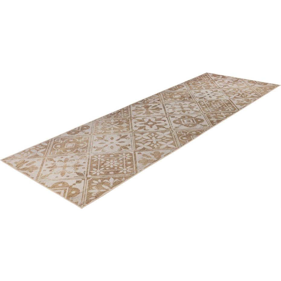 Tapis rectangulaire en polyester à motifs