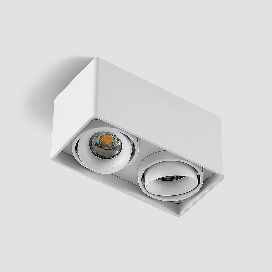 Plafonnier en aluminium moderne, Kubika