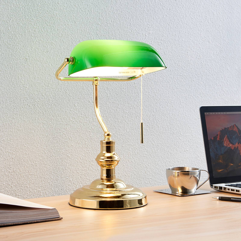 Lampe à poser en métal antique, Milenka