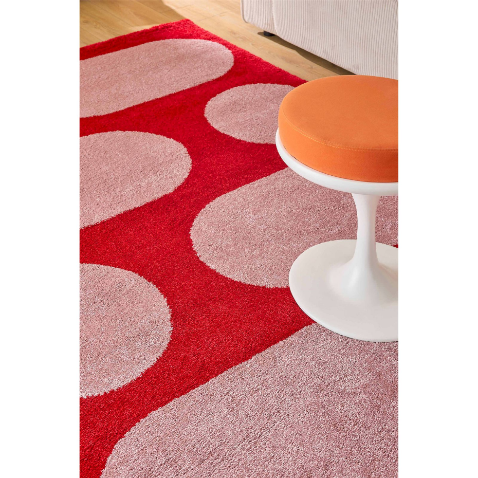 Tapis rectangulaire en polypropylène GROOVY