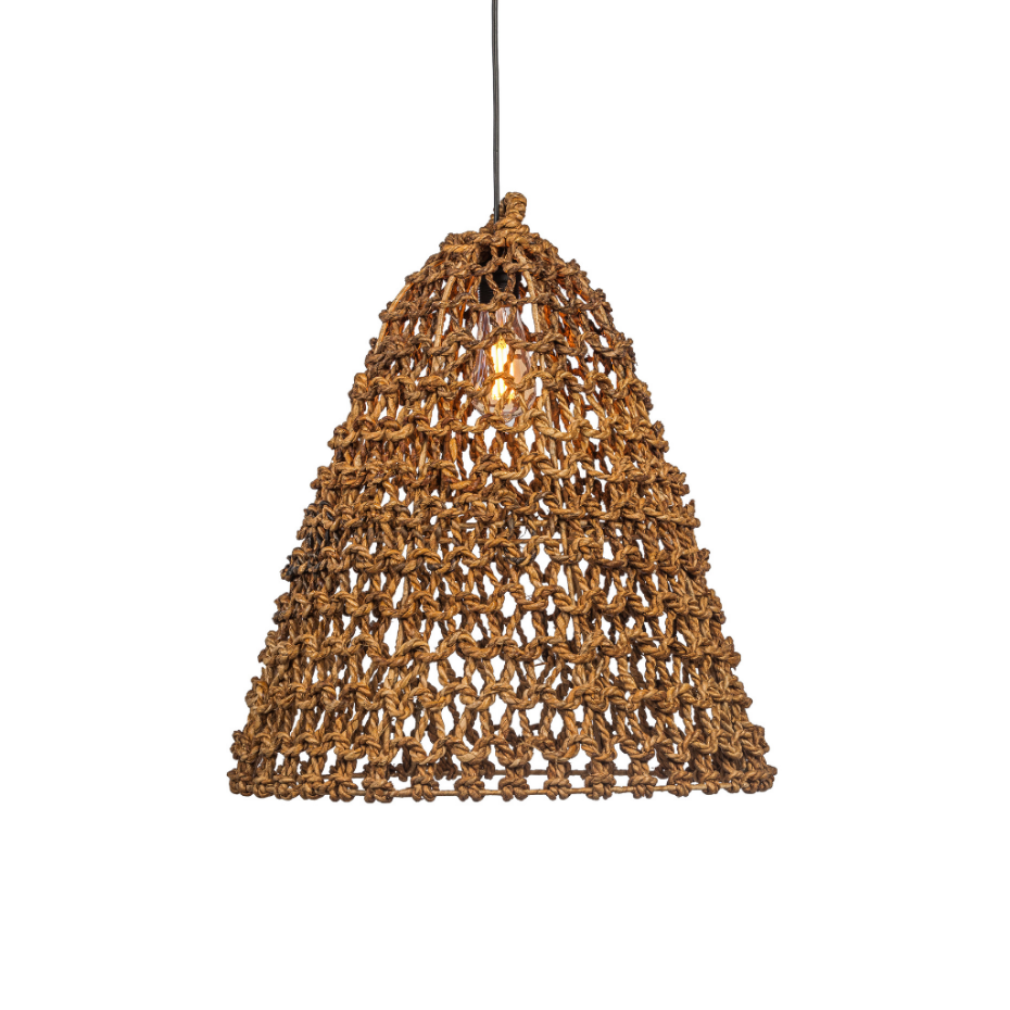 Lot de 2 suspensions en feuilles de palmier JOSY