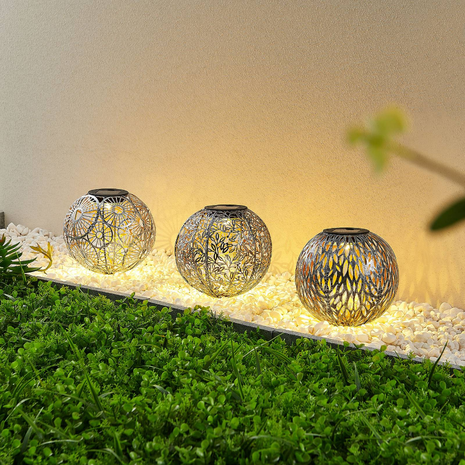 Lampe solaire en métalLED, Vilani