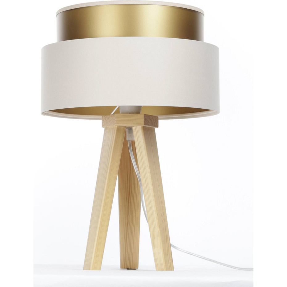 Lampe à poser ronde en PVC Duo ellegant