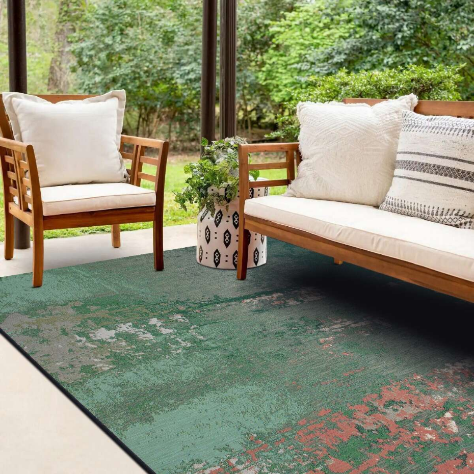 Tapis salon abstrait moderne TAPISSERIE