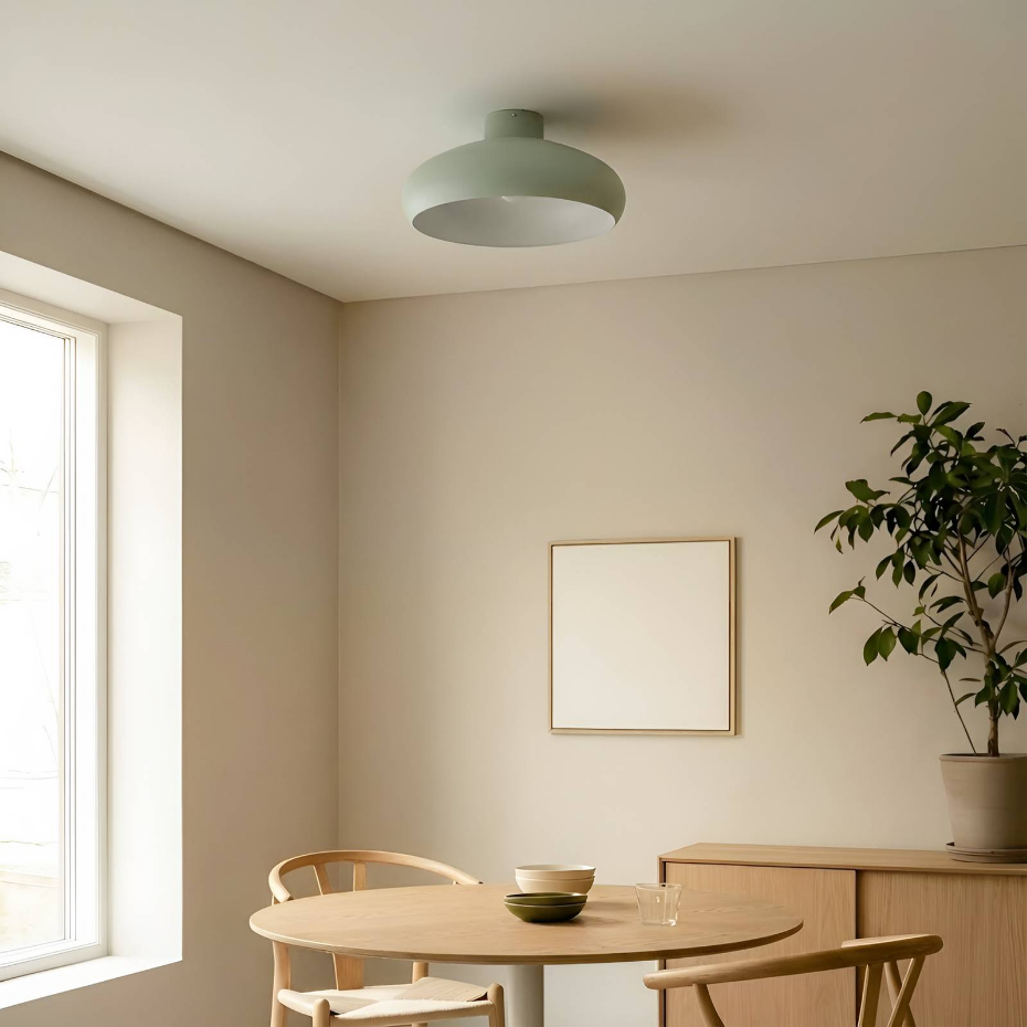 Plafonnier en métal moderne, Elover